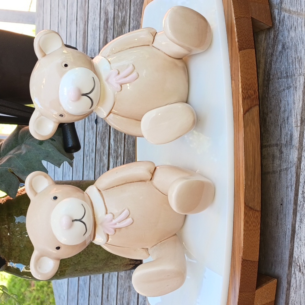 FITZ & FLOYD TEDDY BEAR BUNDLE